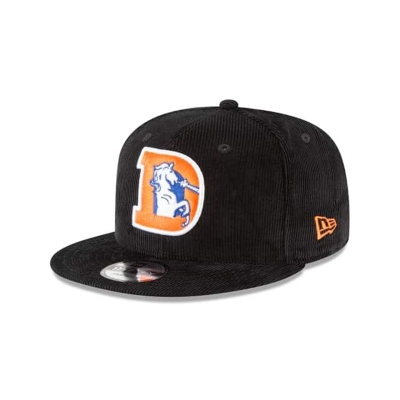 Sapca New Era Denver Broncos NFL Corduroy 9FIFTY Snapback - Negrii